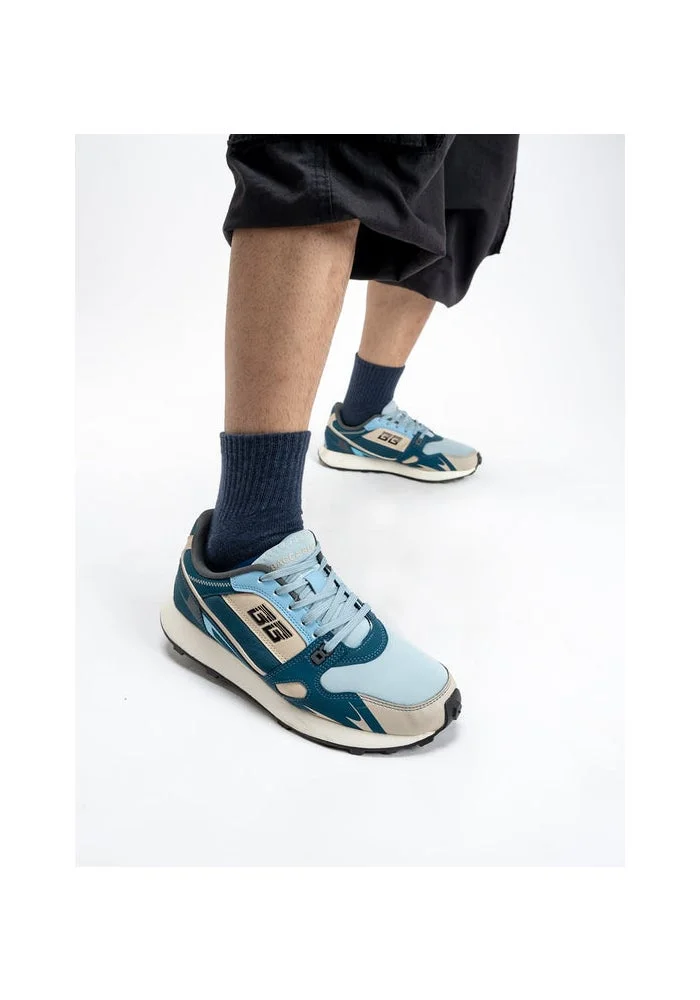 Bacca Bucci Titan Blue TORQUE Rugged Edge Activewear Sneakers for Men | Best Price UAE